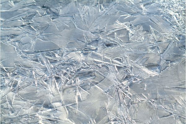Ice on River